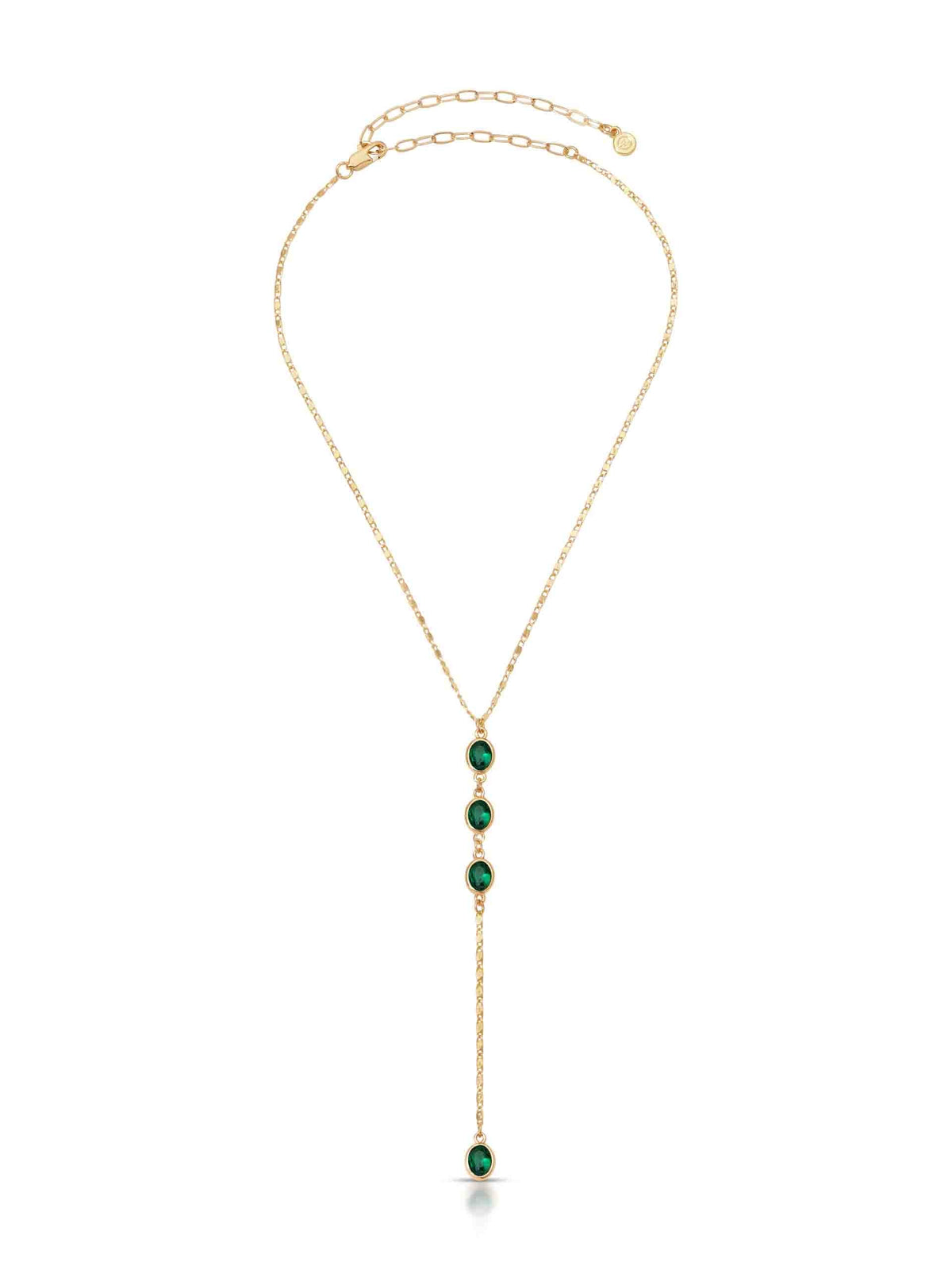 Sparkle Dip Lariat Necklace