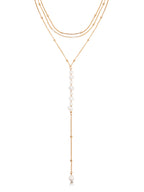 Coastal Pearl Lariat