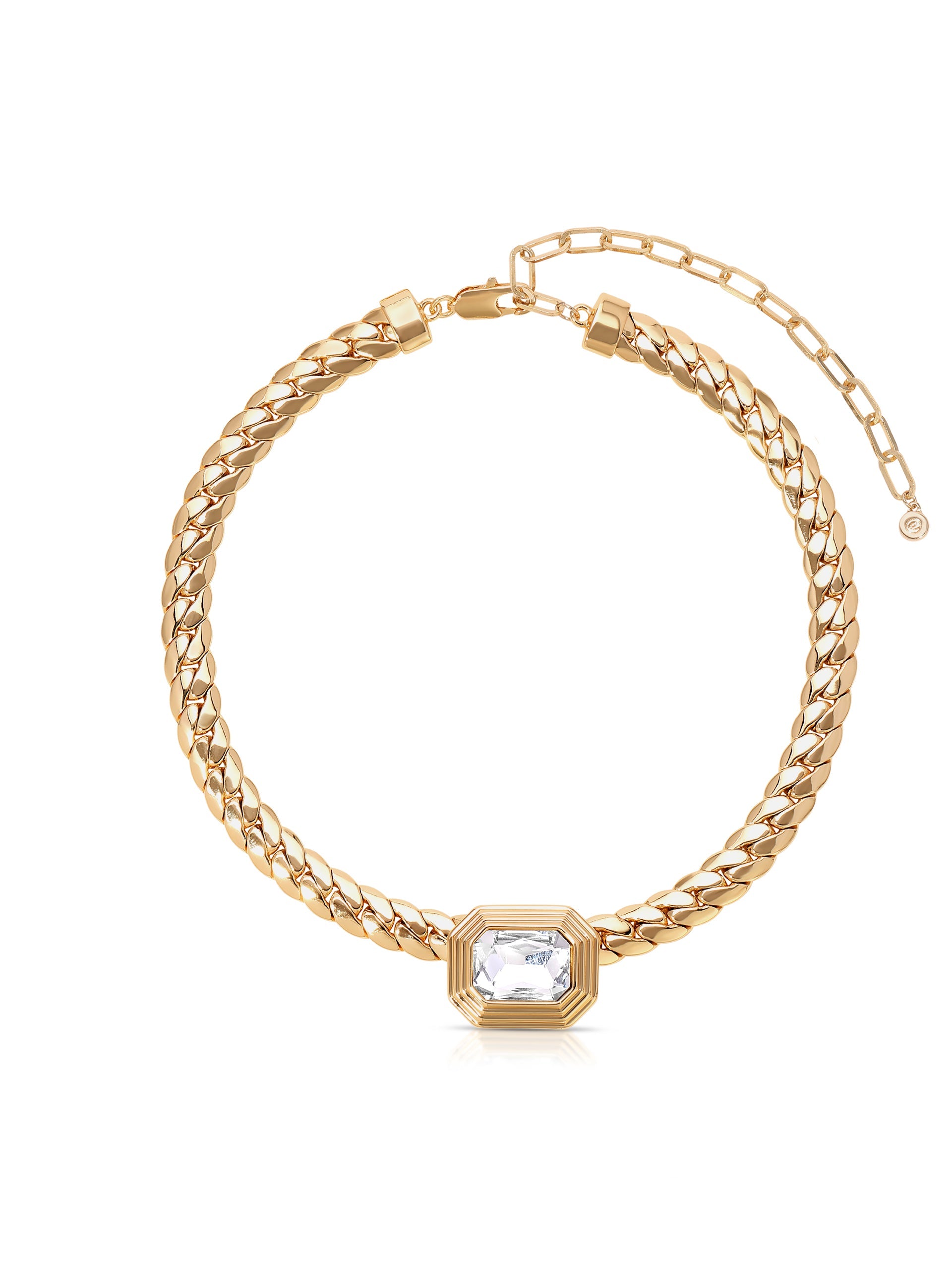 Emerald Deco Necklace