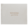 Tan Wedding Guestbook