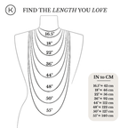 Love Open Heart Long Chain Necklace