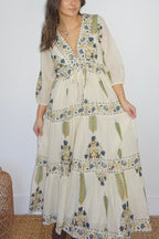 Orley Dress in Navy Victorian
