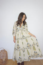 Orley Dress in Navy Victorian