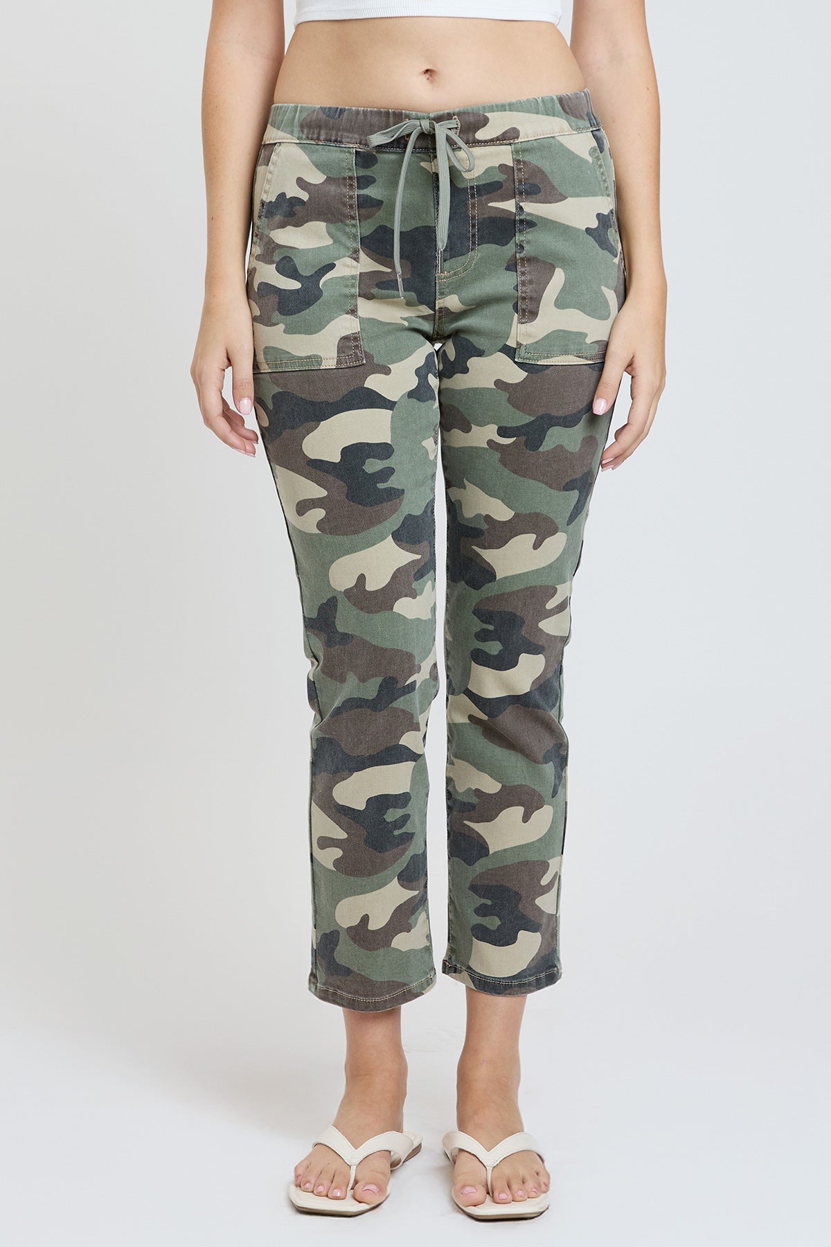 Women's High Rise Pull On Straight Jogger