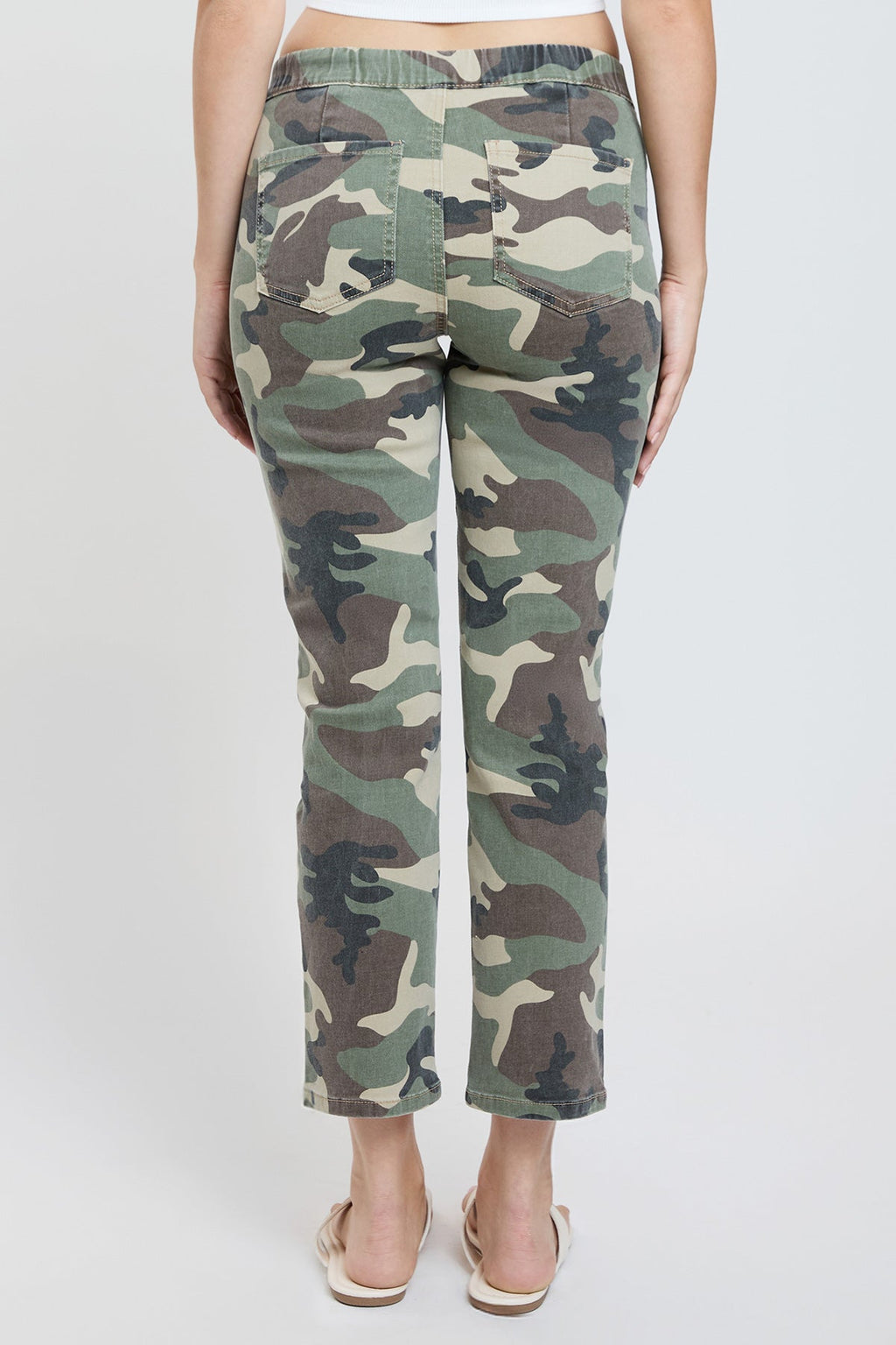 Women's High Rise Pull On Straight Jogger