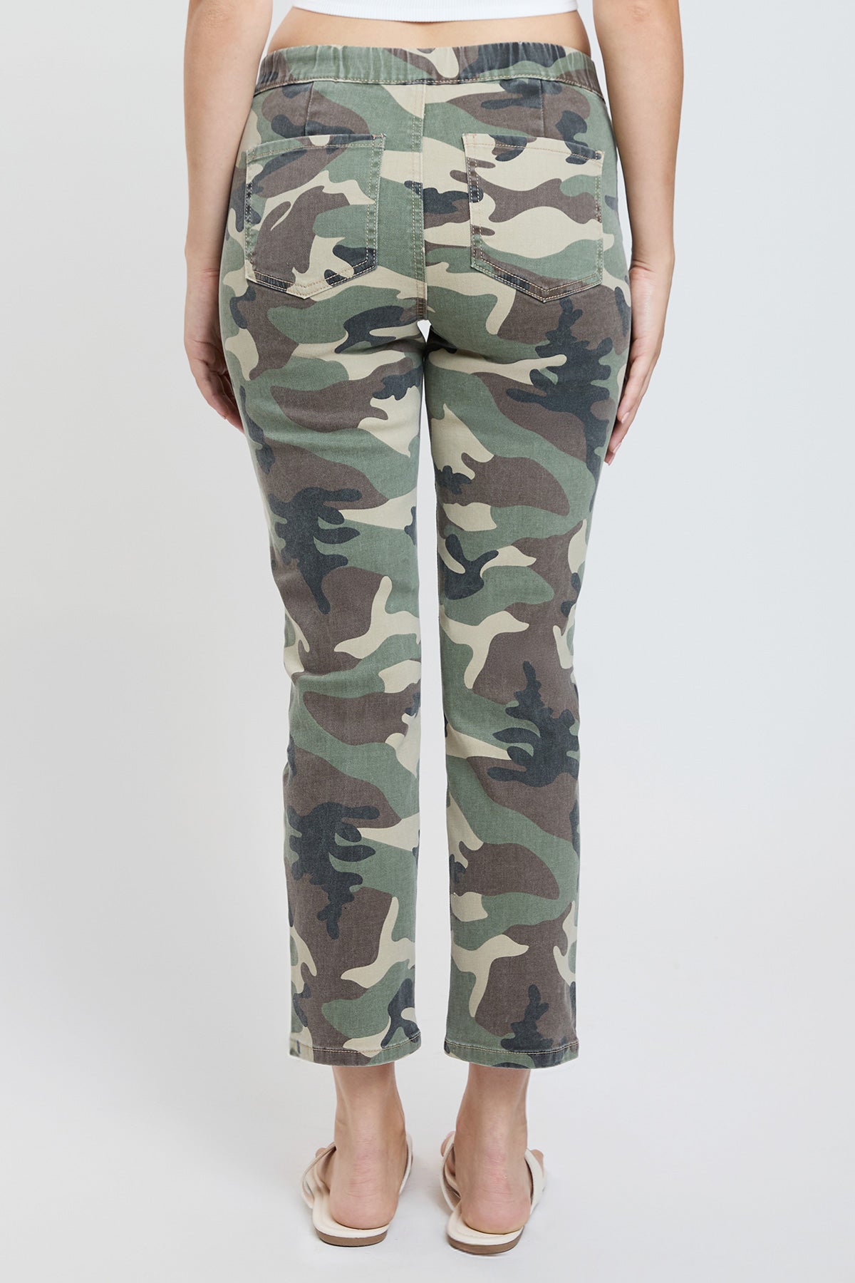 Women's High Rise Pull On Straight Jogger