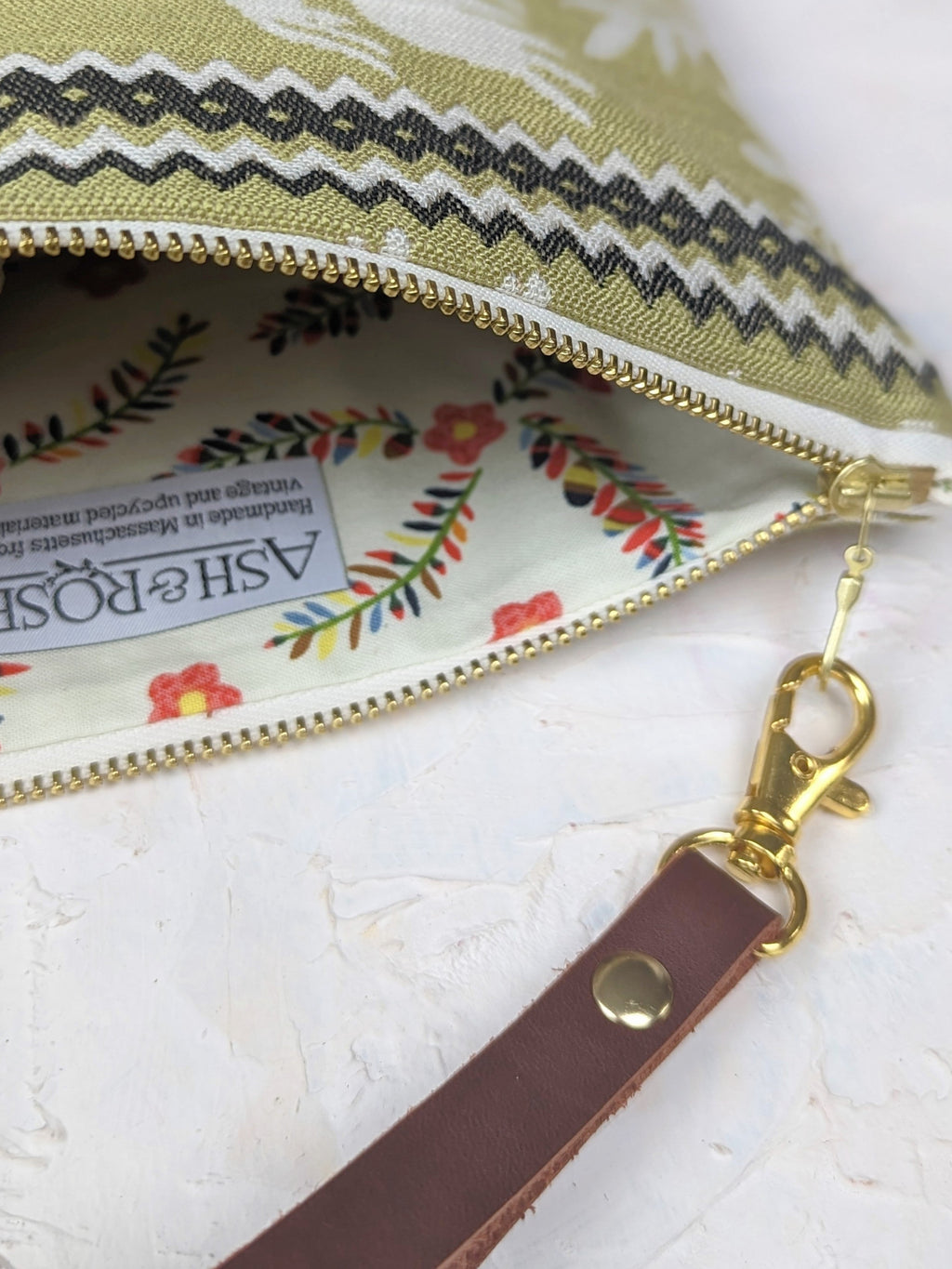 Folk Life Wristlet Purse