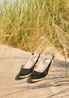 Palomera Canvas Espadrille Wedges