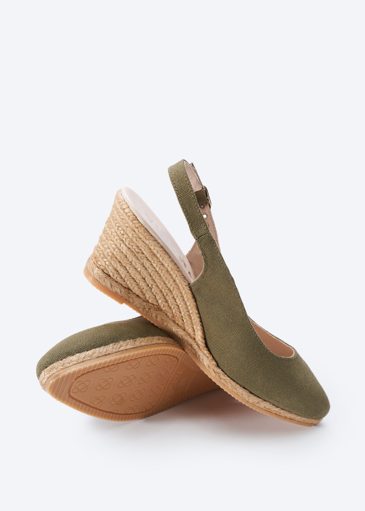 Palomera Canvas Espadrille Wedges