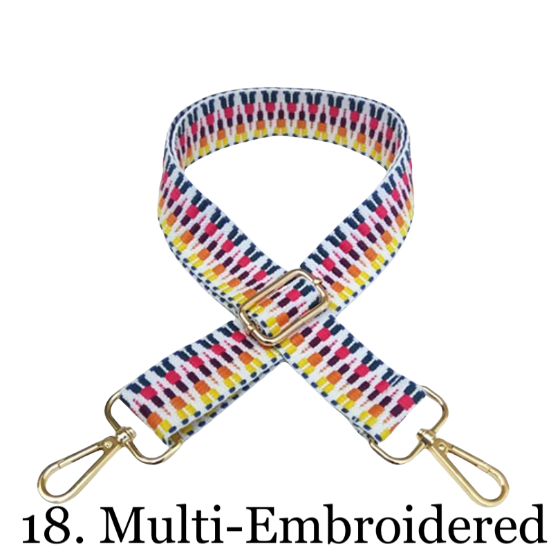 The Atlas | Zippered Sling Bag (Black) - Pick Your Strap