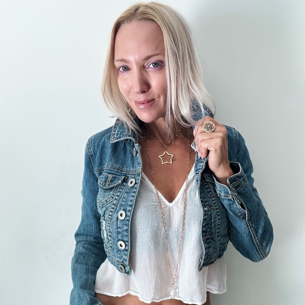 Peace & Love Star and Bird Original Lite Necklace
