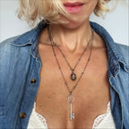 I Am Free Key Dainty Necklace