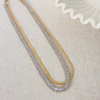 Pinch Me Layered Necklace - WATERPROOF