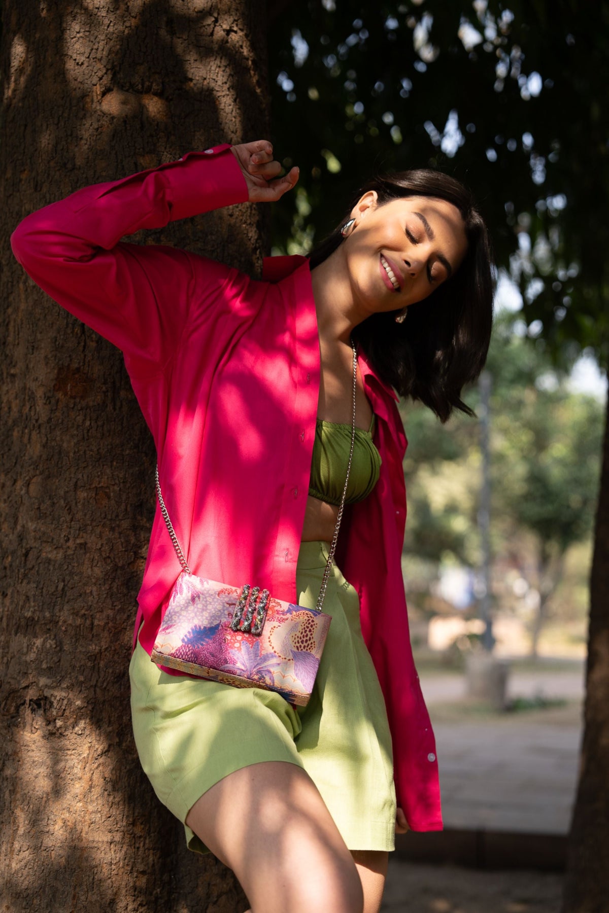 Pink Faerie Clutch