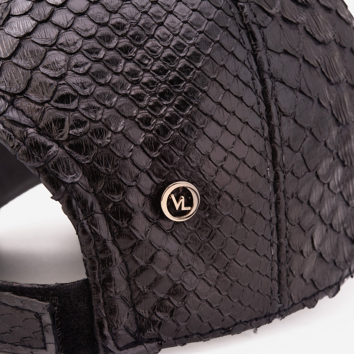 Boss Black Python Leather Cap