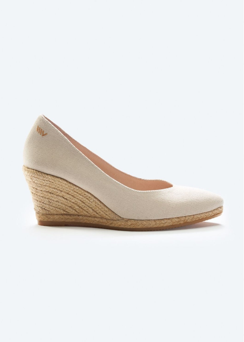 V Cut Espadrille Wedges