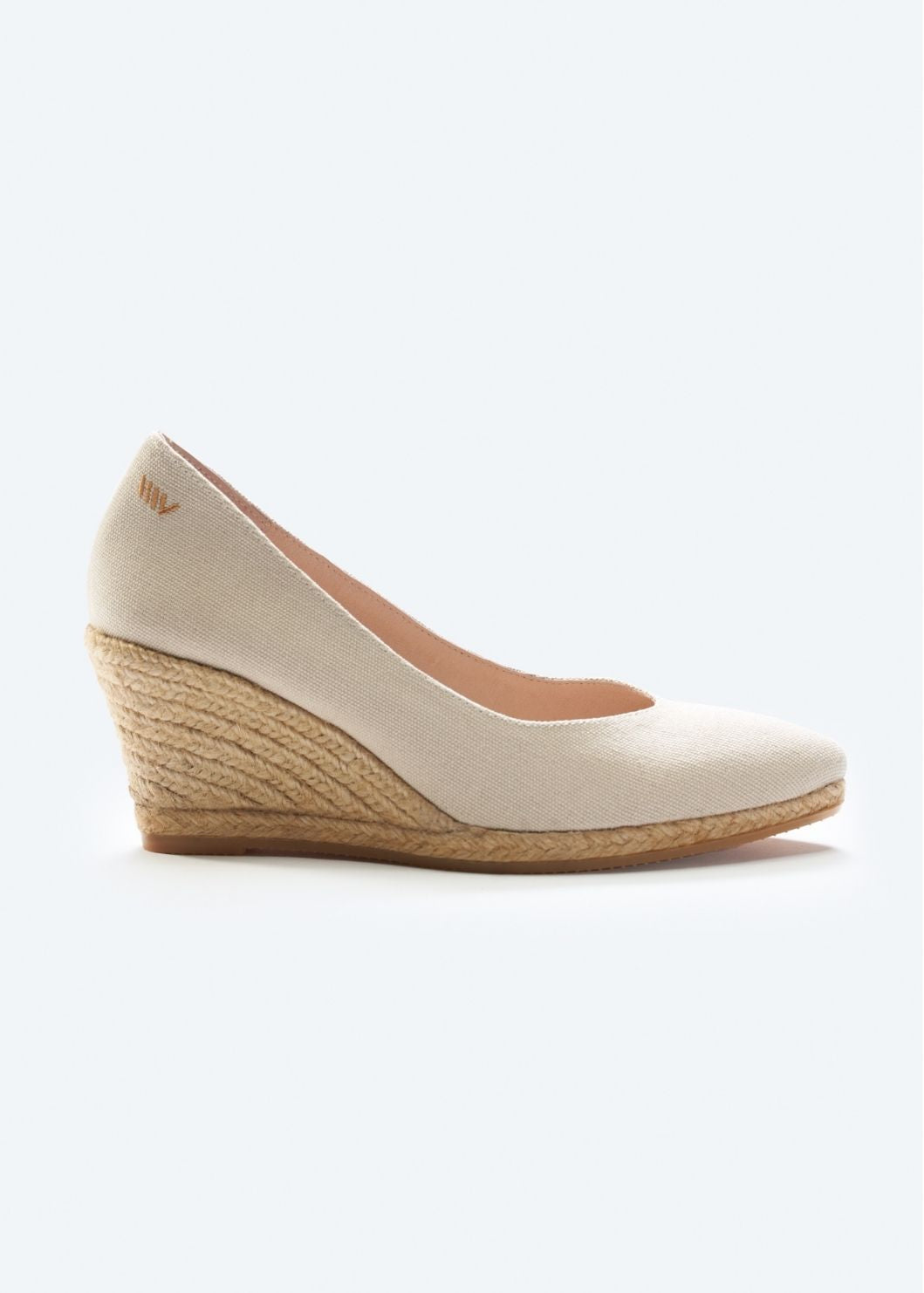 V Cut Espadrille Wedges