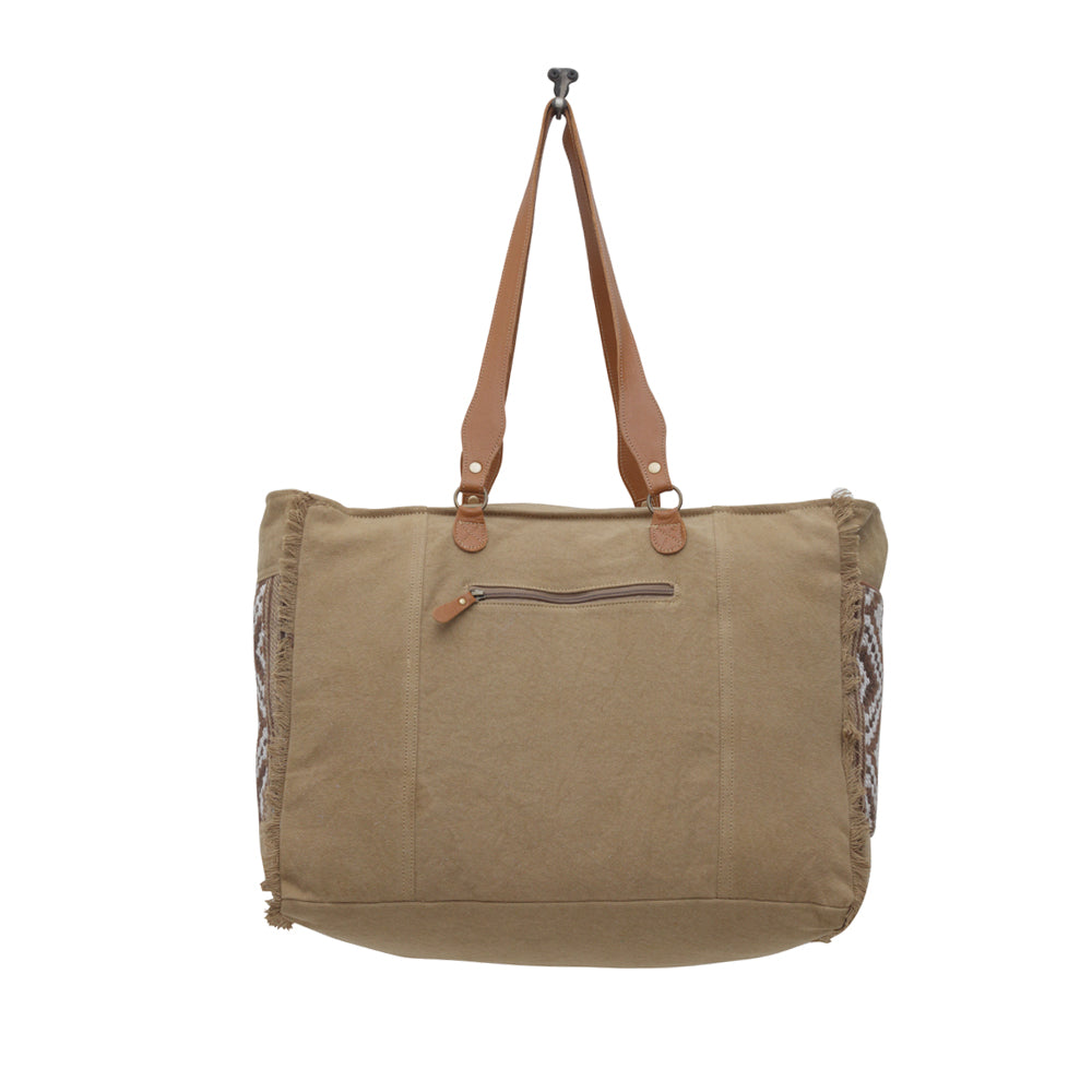 Myra Elisa Leather Weekender Bag