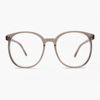 Smarty Gray Round Retro Blue Light Glasses