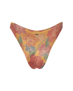 Sarah Orange Dore V-Cut Bikini Bottom