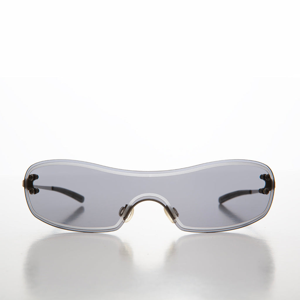 Perfect Wrap Rimless Vintage Sunglasses - Soto