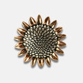 Have Faith Sunflower Inspire Adjustable Ring