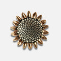 Have Faith Sunflower Inspire Adjustable Ring