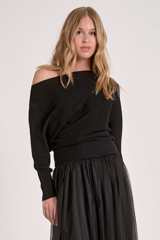 Saffron Sweater Black