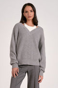 Ashtin Sweater Grey White