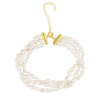 Madeline 3-Layered Pearl Choker