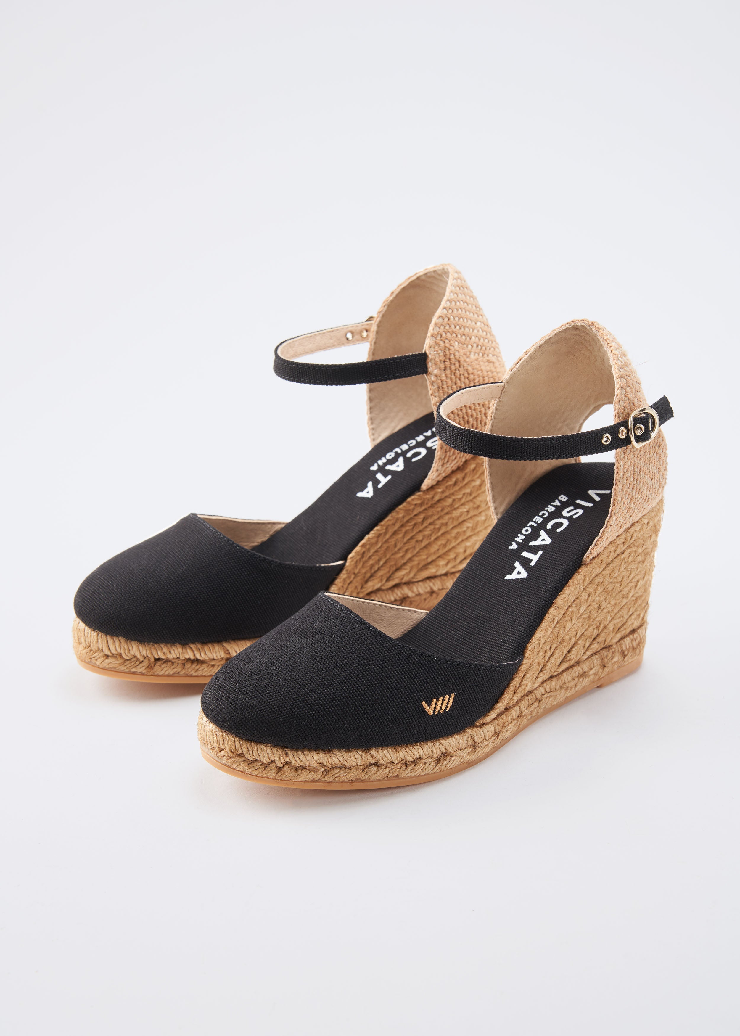 Satuna Canvas Espadrille Wedges