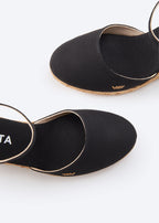 Satuna Canvas Espadrille Wedges