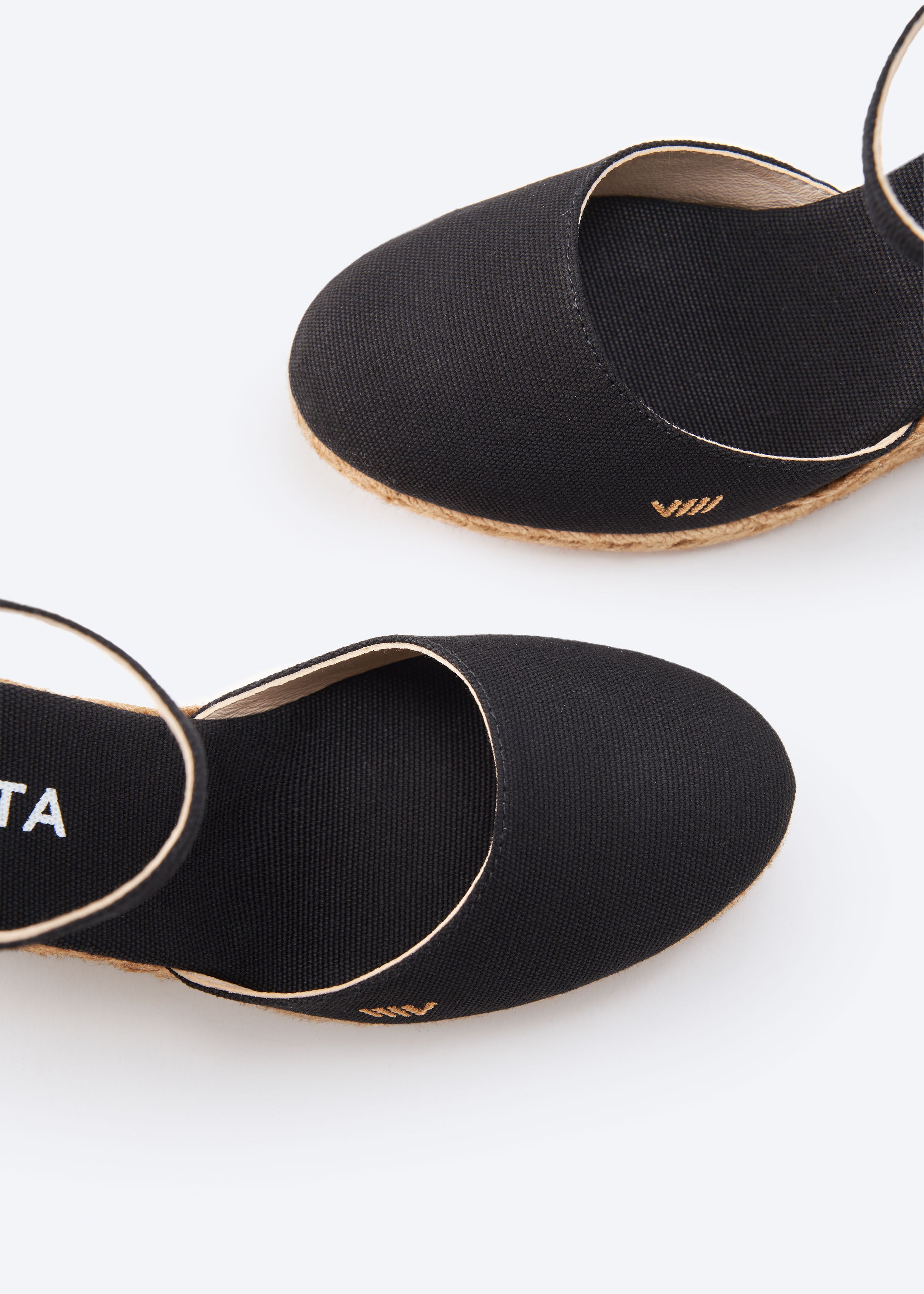 Satuna Canvas Espadrille Wedges