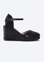 Satuna Canvas Espadrille Wedges