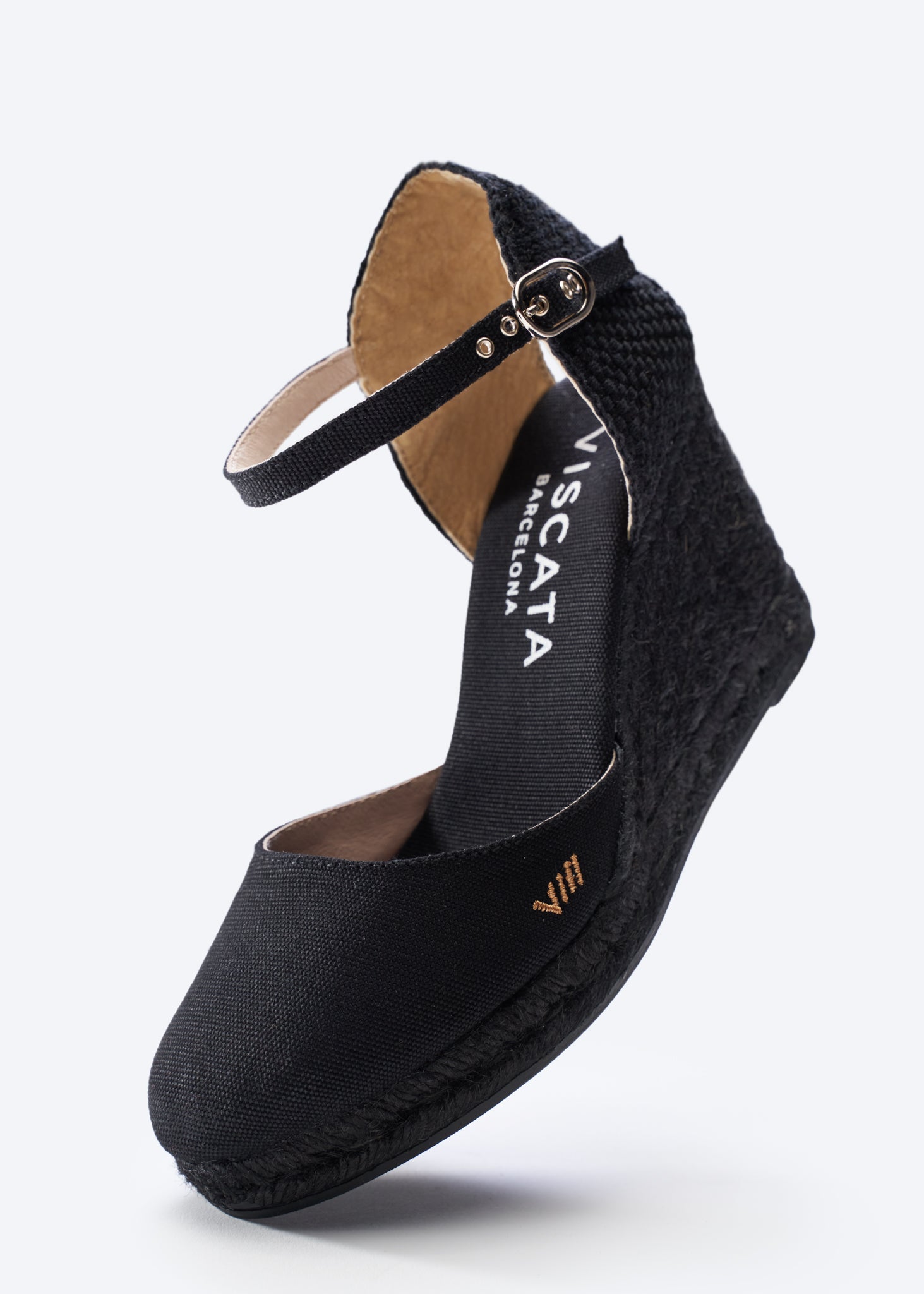 Satuna Canvas Espadrille Wedges