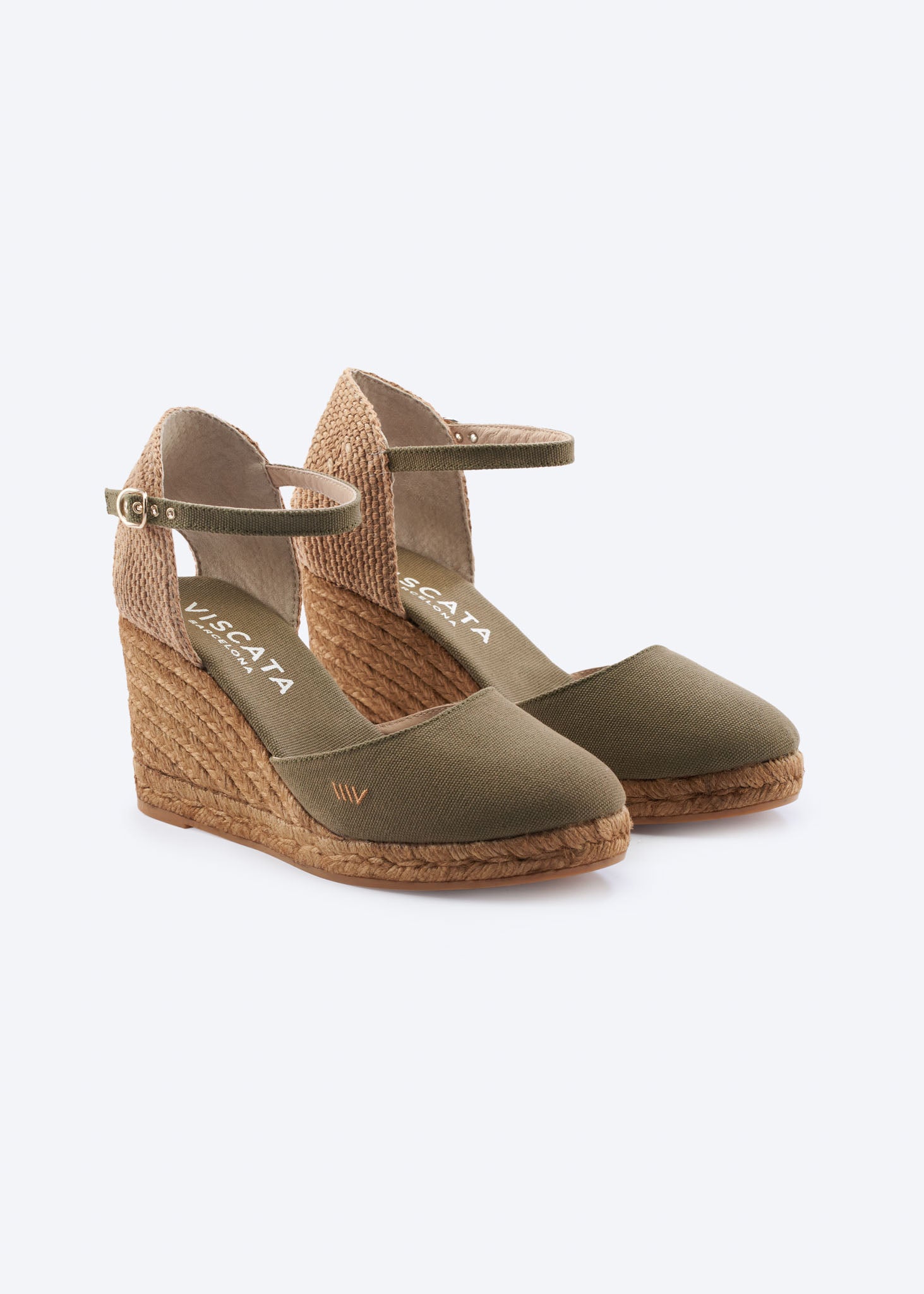 Satuna Canvas Espadrille Wedges