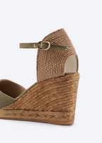 Satuna Canvas Espadrille Wedges