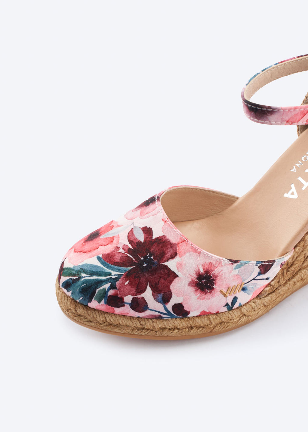 Satuna Premium Fabrics Canvas Espadrille Wedges