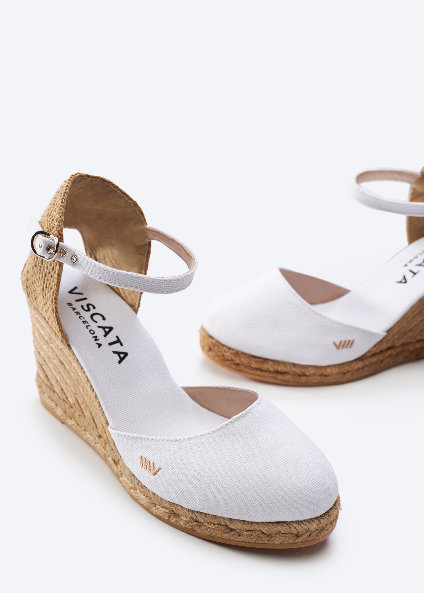 Satuna Canvas Espadrille Wedges