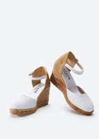 Satuna Canvas Espadrille Wedges