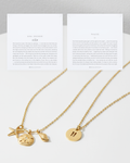 Sea Seeker & Pause Layered Necklace Set