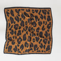 Sylvie Leopard Square Scarf