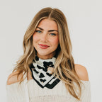 Sylvie Leopard Square Scarf
