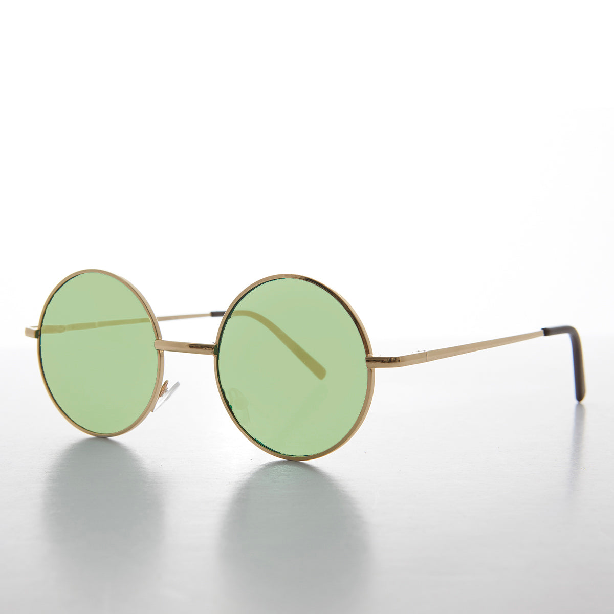 Large Round Tinted Lens Sunglasses - Tipsy