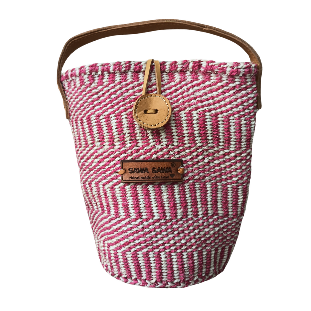 Harmony Spirit Handmade Sisal Wine Gifting Basket