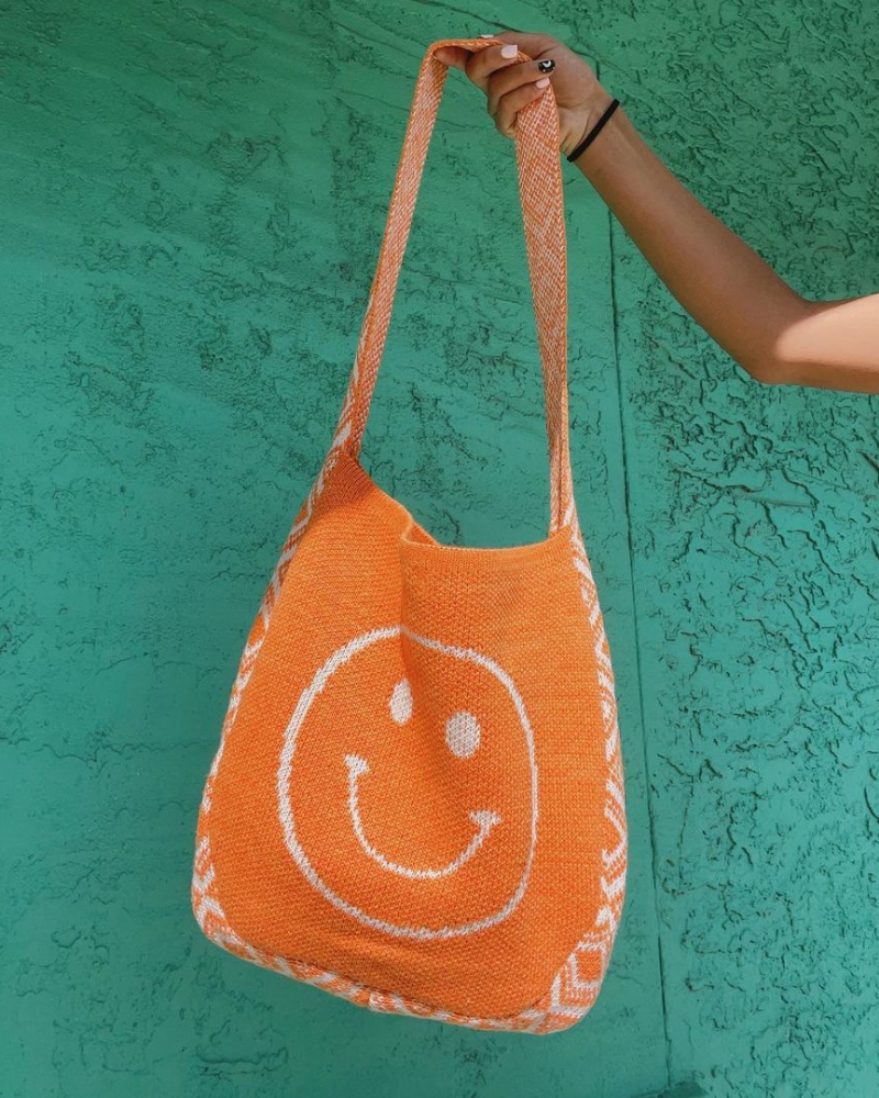 Poppy Knit Bag