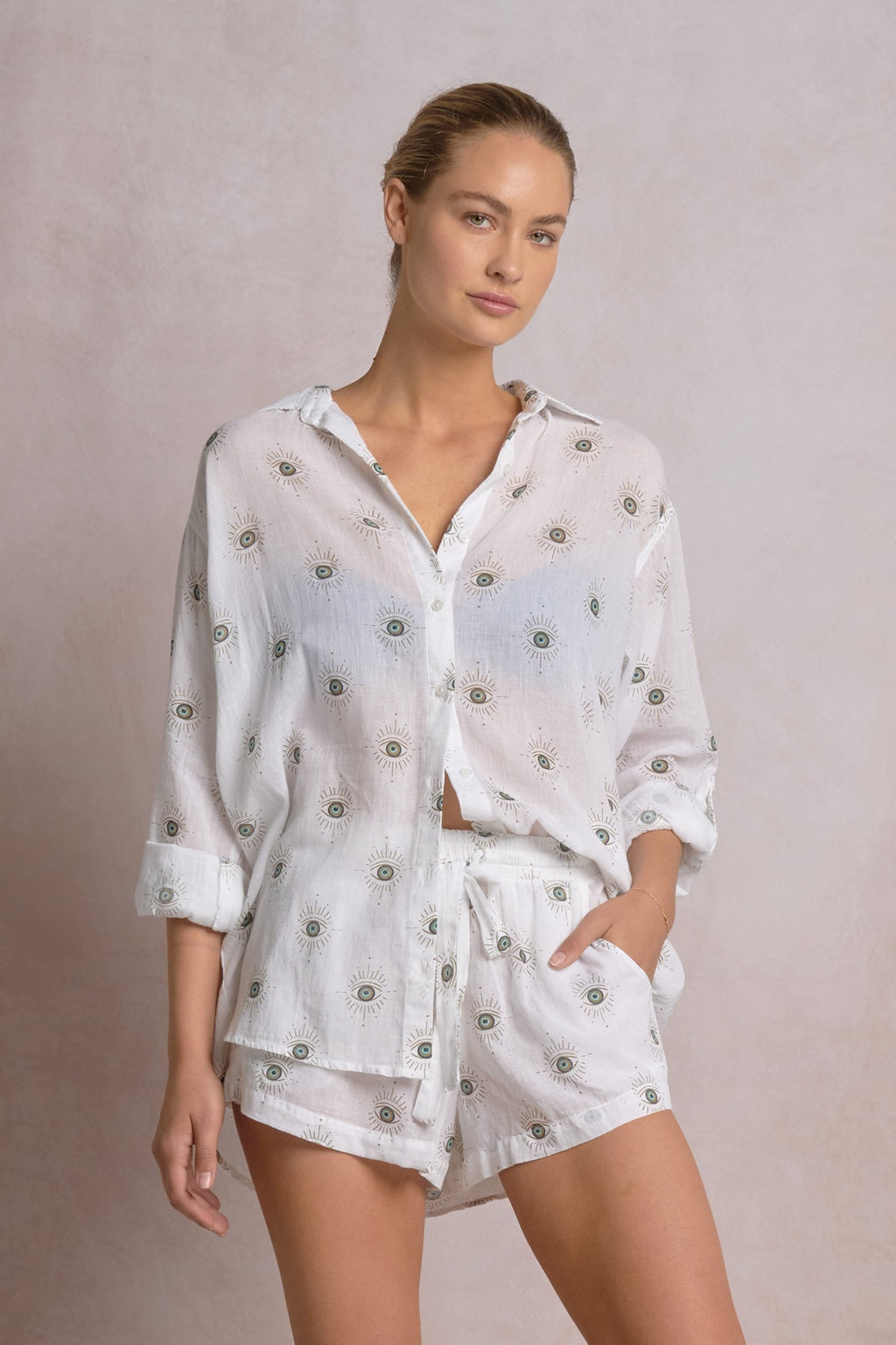 Iris Button Down
