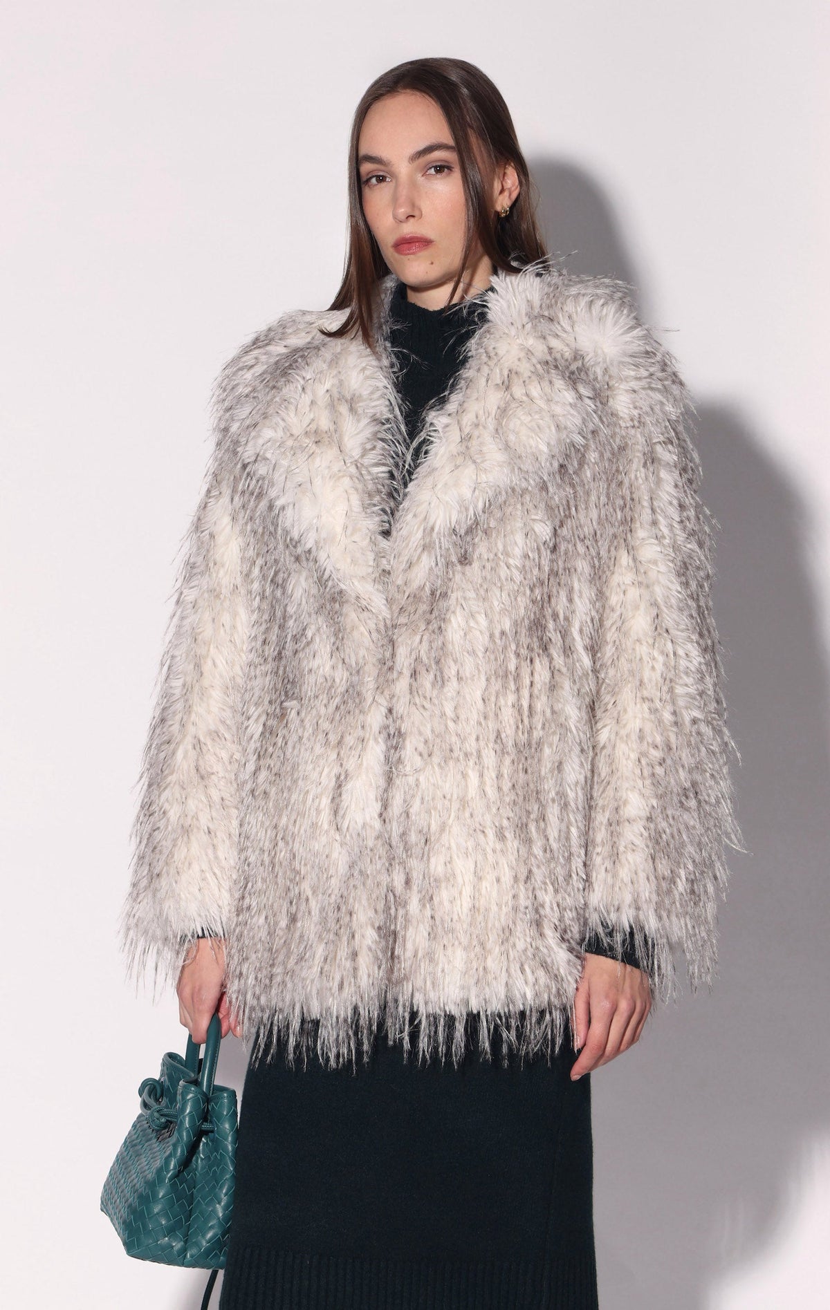 Marissa Coat, Off White Grey