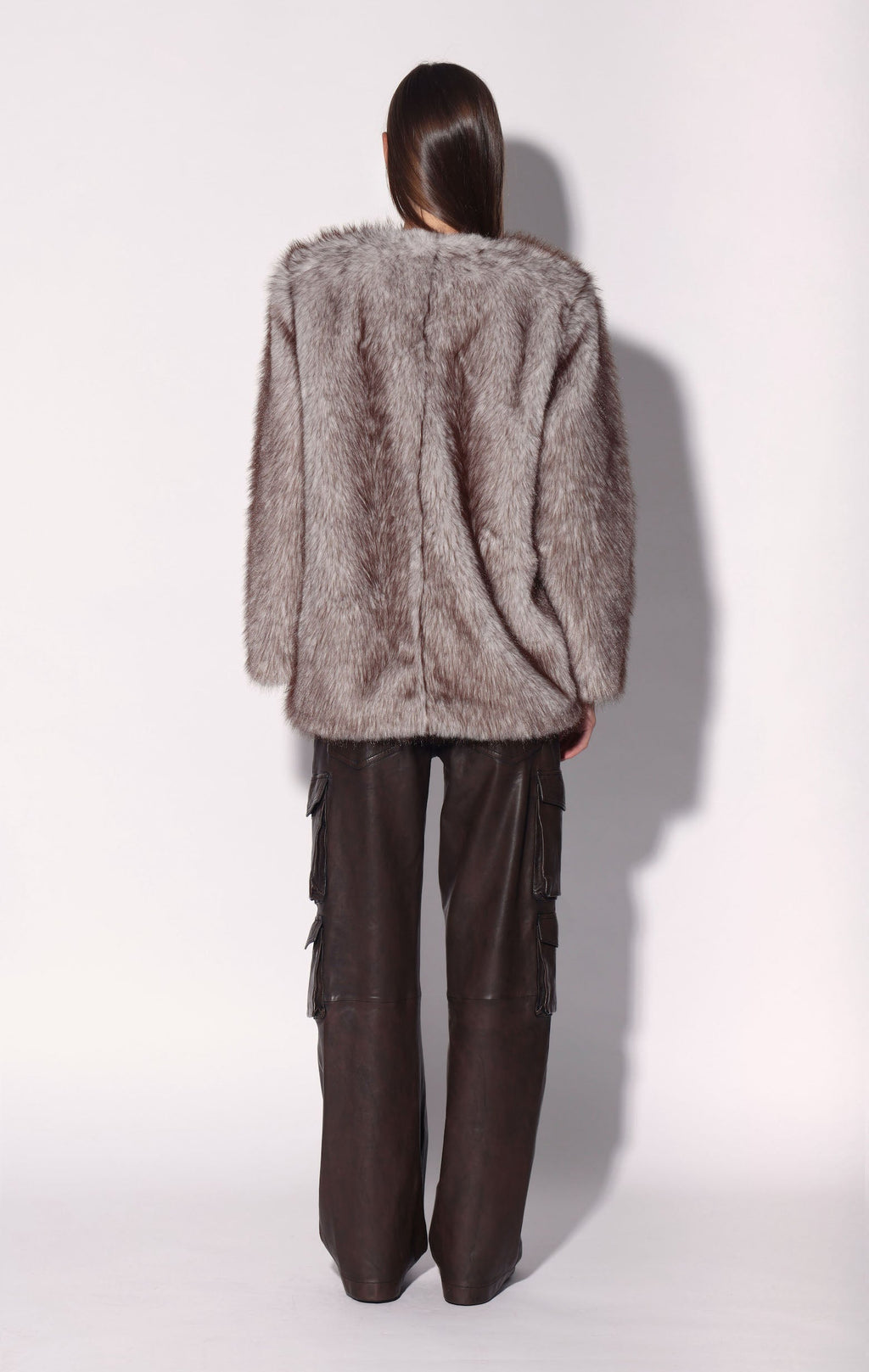 Allister Coat, Light Grey Brown