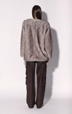 Allister Coat, Light Grey Brown